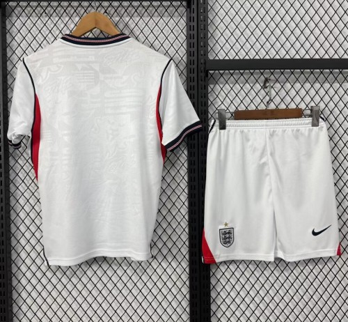 2026 World Cup England Home Kids Soccer Jersey