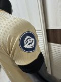 25-26 PSG Earthy Yellow Co-Signed Version Player Version Soccer Jersey