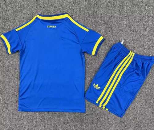 2026 Ukraine Away Kids Soccer Jersey