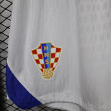 2026 World Cup Croatia Home Player Version Shorts Pants (球员短裤)