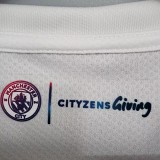 21-22 Man City  Away Fans Soccer Jersey
