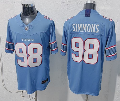 2026 NFL Tennessee Titans New Pattern Jersey