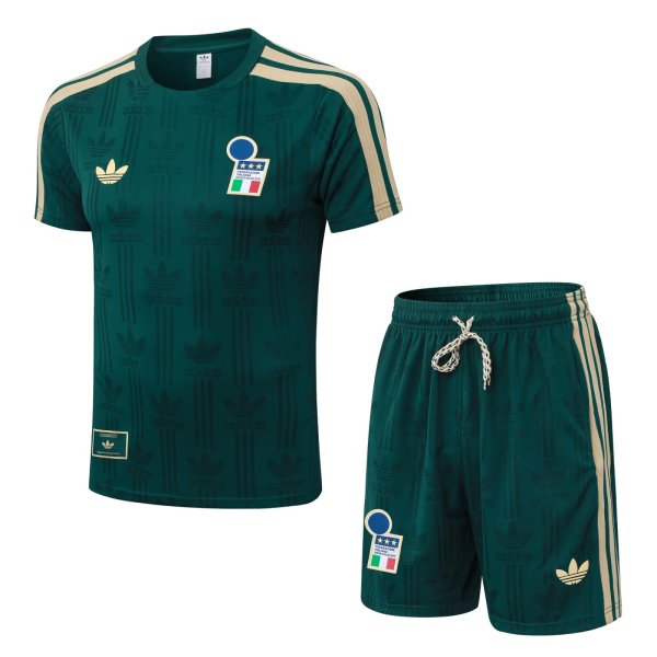 26-27 Italy Green High Quality Player Version Training Short Suit (球员套装)