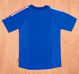 2002 France Home Retro Soccer Jersey
