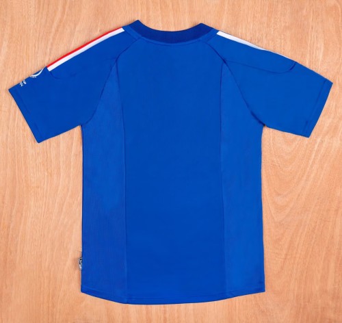 2002 France Home Retro Soccer Jersey