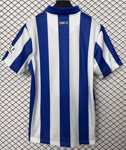 26-27 Sheffield Wednesday Home Fans Soccer Jersey