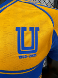 25-26 Tigres UANL Home Player Version Soccer Jersey