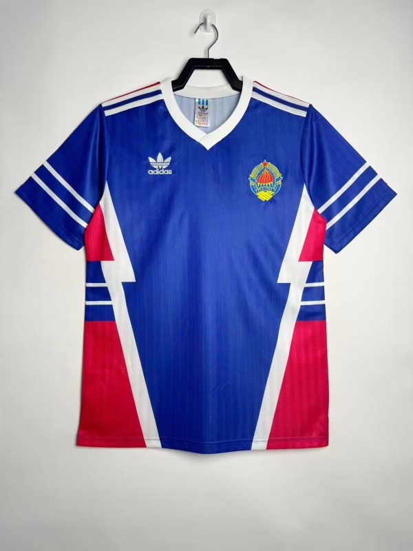 1990 Yugoslavia Home Retro Soccer Jersey