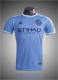 2015 New York City FC Home Retro Version Soccer Jersey