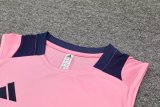 2024 AD Pink Tank Top And Shorts Suit