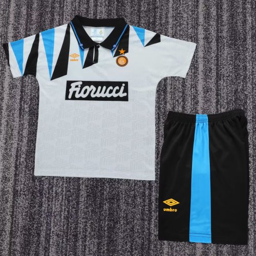 1992-1993 INT Away Retro Kids Soccer Jersey