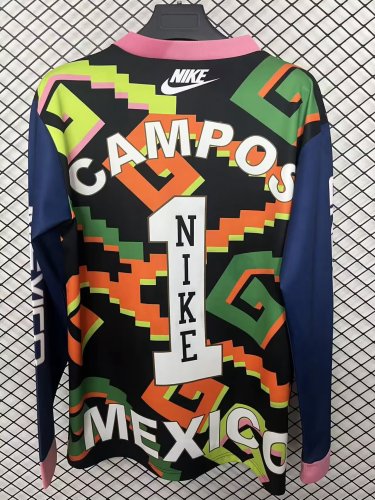 NK GoalKeeper Long sleeve Retro Soccer Jersey