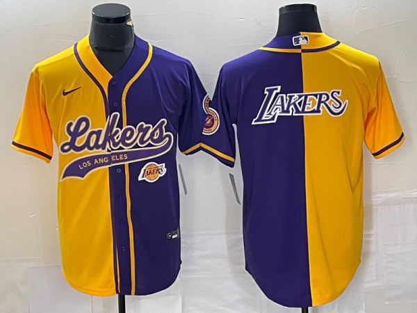 2025 MLB Los Angeles Lakers New Pattern Jersey