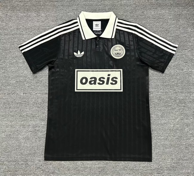 2025 AD Oasis Black Casual Edition Training shirts