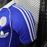 2025 AD Blue Player Version Polo Short Sleeve