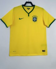 2014 Brazil Home Retro Soccer Jersey