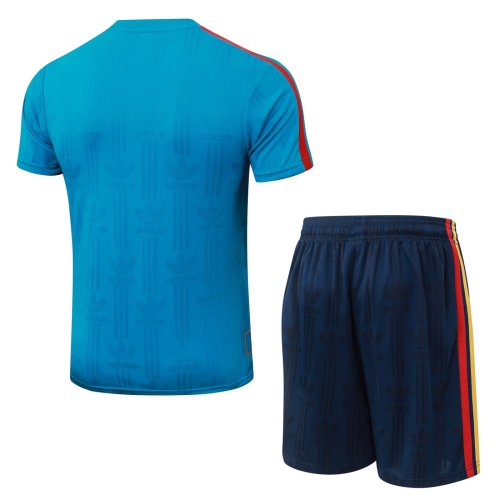 26-27 AD Blue High Quality Player Version Training Short Suit (球员套装)