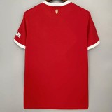 21-22 Man Utd  Home Fans Soccer Jersey