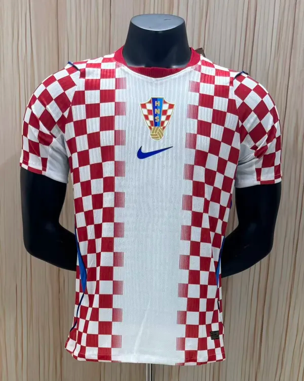 2026 World Cup Croatia Home Player Version Soccer Jersey