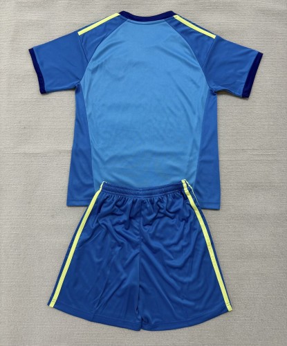 26-27 Leeds United Blue GoalKeeper Adult Suit