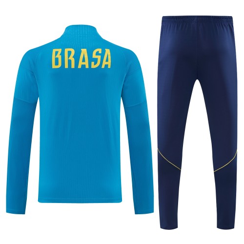 26-27 Brazil High Quality Half Pull Tracksuit