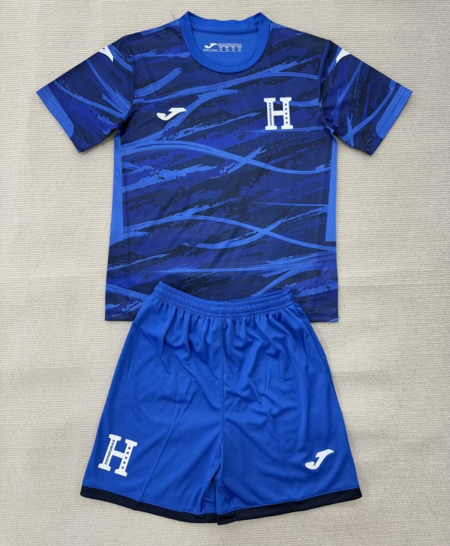 2026 Honduras Fourth Kids Soccer Jersey