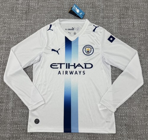 26-27 Man City Third Leaked Edition Long Sleeve Fans Soccer Jersey (长袖)