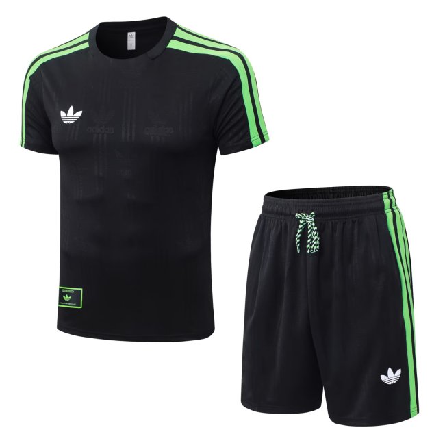 26-27 AD Black High Quality Player Version Training Short Suit (球员套装)
