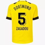 22-23 Dortmund Home  Fans Soccer Jersey