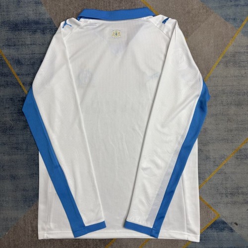 25-26 Marseille Home Long Sleeve Soccer Jersey   (长袖)