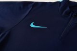 2026 NK Blue violet Half Pull Tracksuit