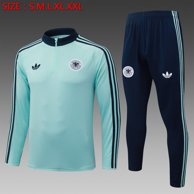 26-27 Germany High Quality Half Pull Tracksuit