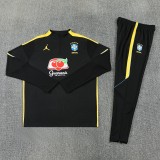 26-27 Brazil High Quality Half Pull Tracksuit