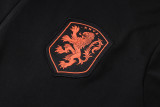 26-27 NetherIands High Quality Half Pull Tracksuit
