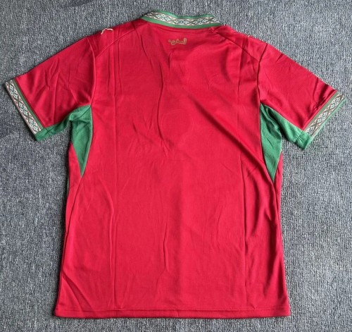 2026 Morocco Home Fans Soccer Jersey*两颗星