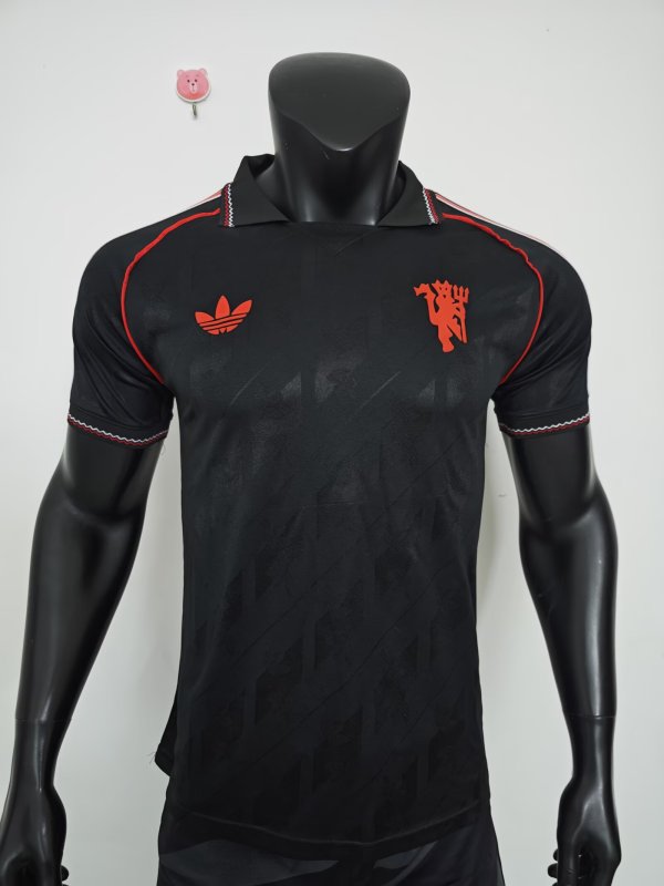 26-27 Man Utd Black Special Edition Player Version Training shirts