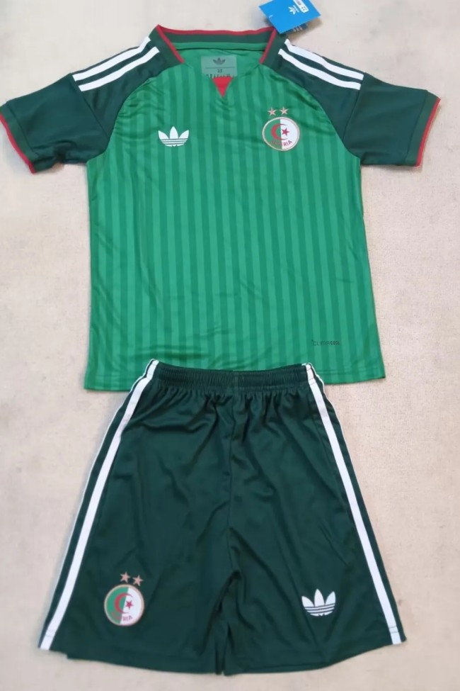 2026 Algeria Away Kids Soccer Jersey