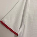 2013-2014 Man Utd Away White Retro Soccer Jersey
