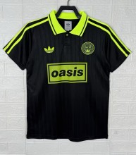 2025 AD Oasis Joint Edition Fluorescent Green Polo Short Sleeve