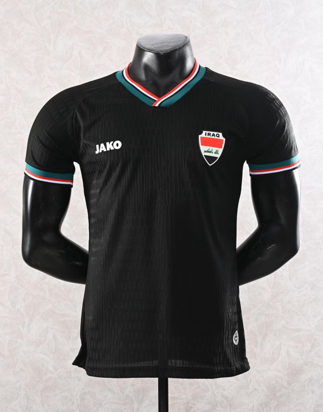 26-27 Iraq Black Special Edition Player Version Soccer Jersey
