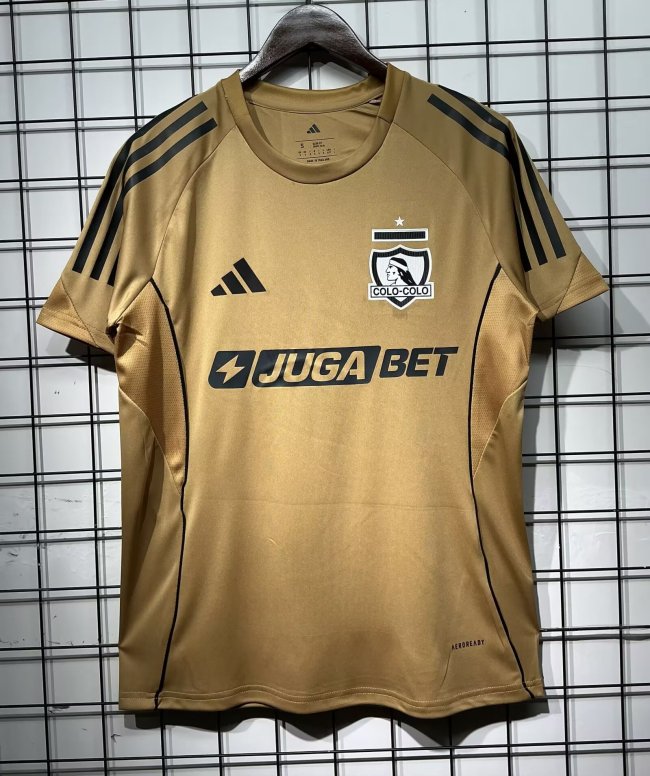 25-26 Colo-Colo Yellow Training Shirts