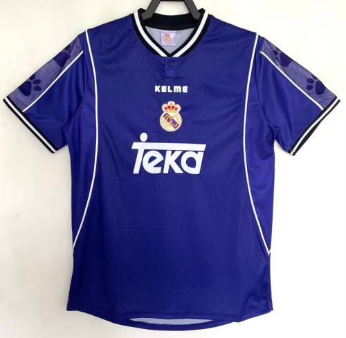 1997-1998 RMA  Away Retro Soccer Jersey