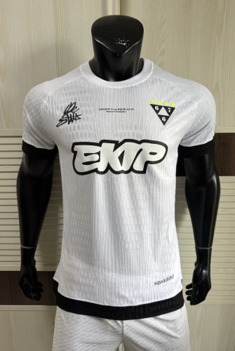 25-26 PSG White Co-Signed Version Player Version Soccer Jersey