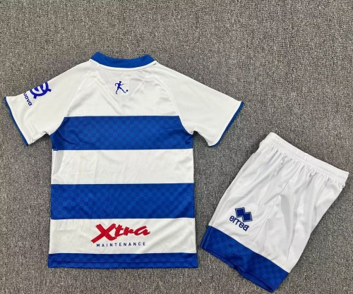 25-26 Queen's Park Home Kids Soccer Jersey