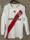2006-2007 River Plate Home Long Sleeve Retro Soccer Jersey (长袖)