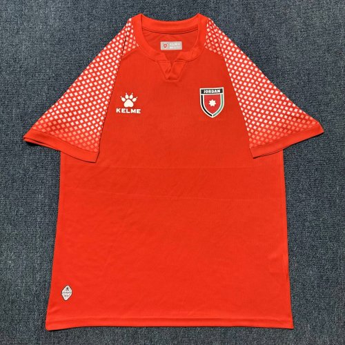 26-27 Jordan Red Special Edition Fans Soccer Jersey
