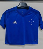 26-27 Cruzeiro Home Women Cheerleading Short-sleeved (女)