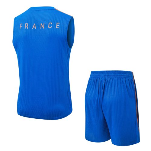 26-27 France High Quality Player Version Tank Top And Shorts Suit  (球员套装)