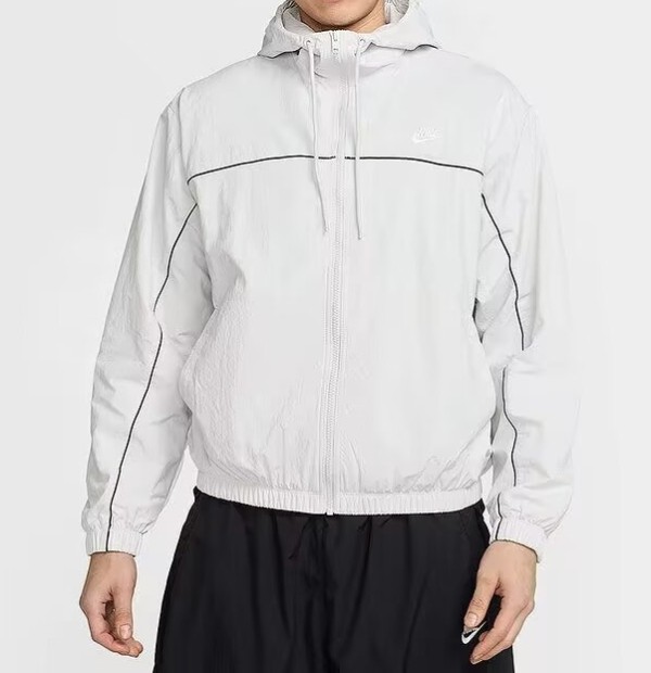 2025 New NK White Windbreaker