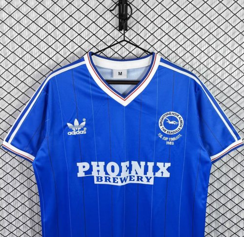 1983-1984  Brighton Home Retro Soccer Jersey